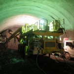 <p>トンネル掘削工施工状況<br />平成28年7月20日</p>
